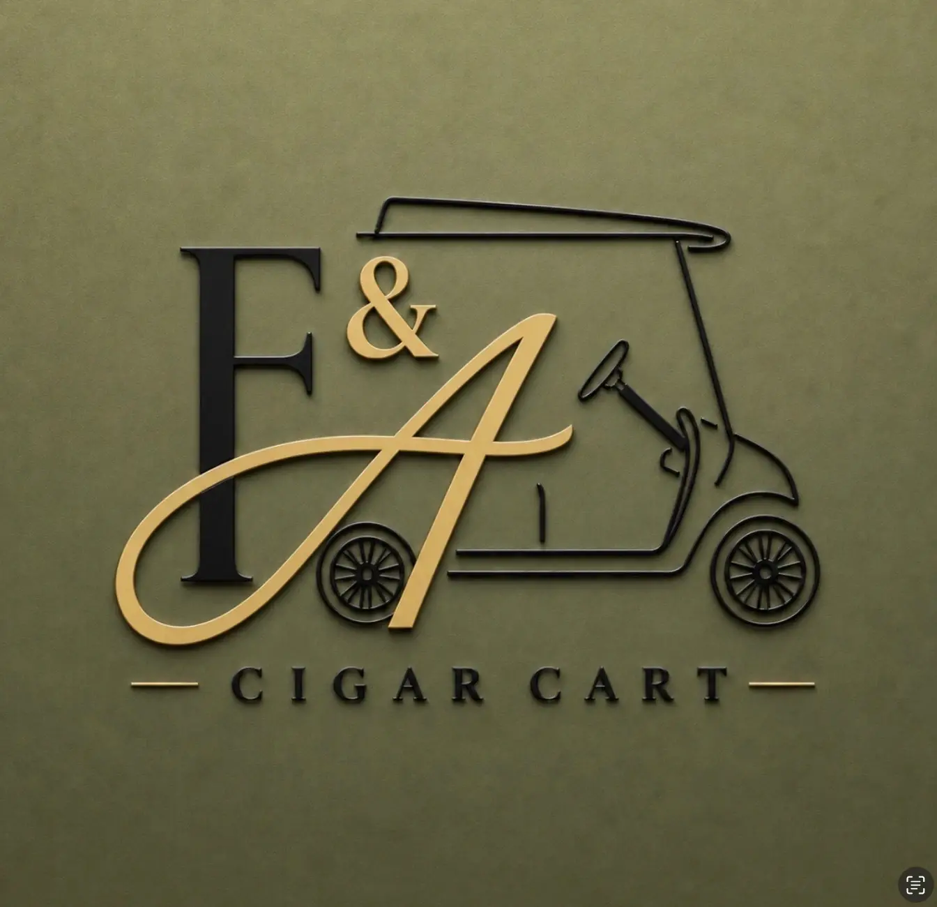 F and A Cigar Cart